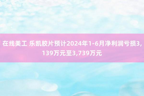 在线美工 乐凯胶片预计2024年1-6月净利润亏损3,139万元至3,739万元